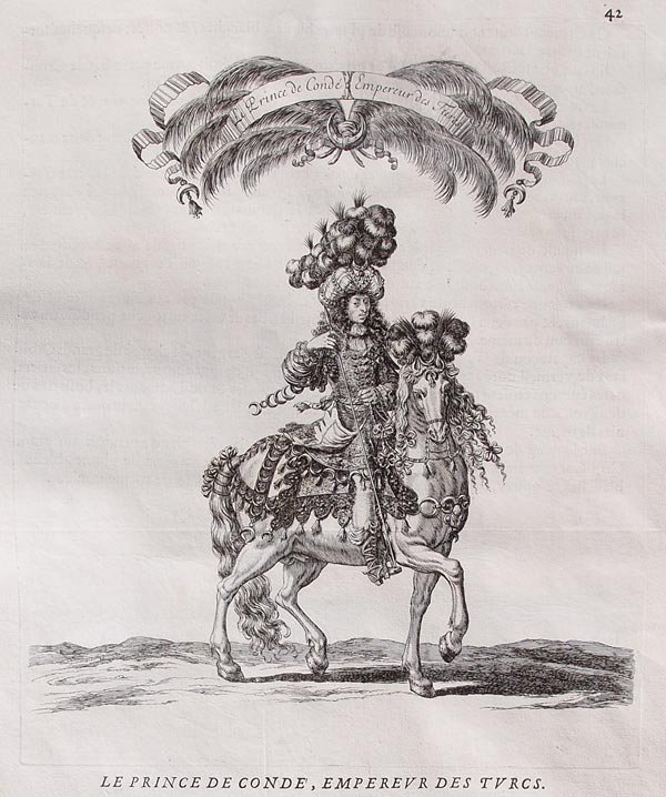 stampa antica equitazione principe condé stampa equitazione principe condé