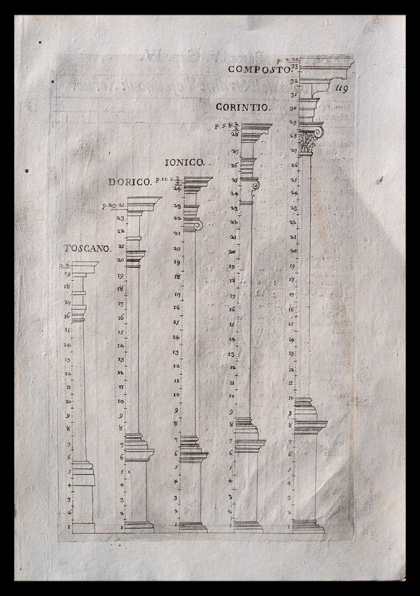 stampa antica architettura serlio