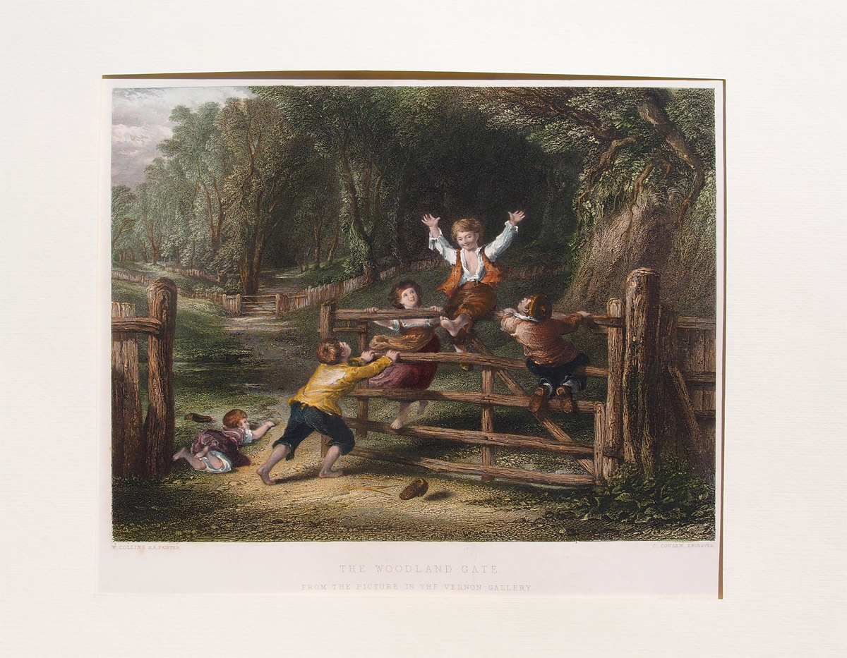 stampa antica bambini vernon