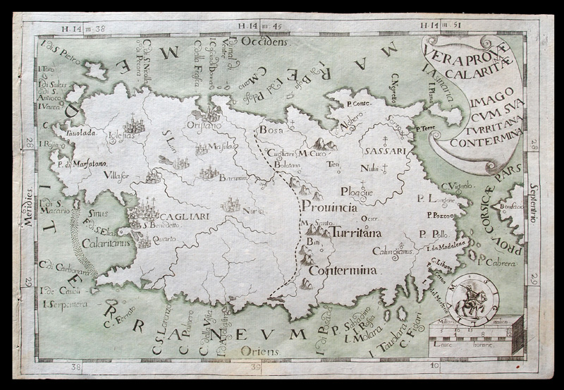 carta geografica antica sardegna cassine