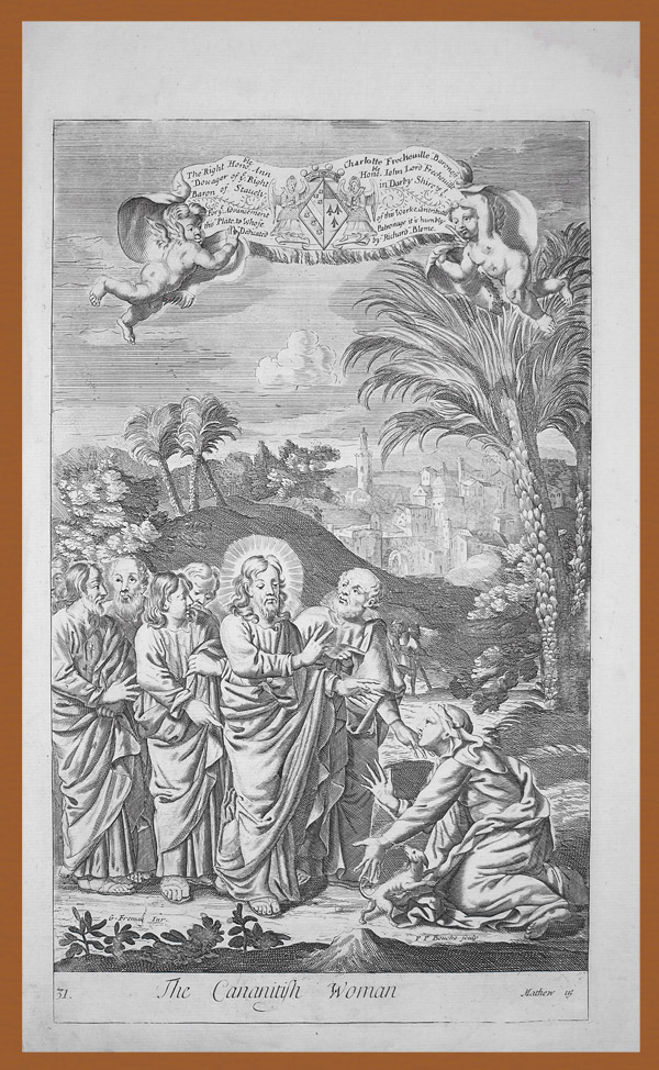 stampa antica religiosa cristo