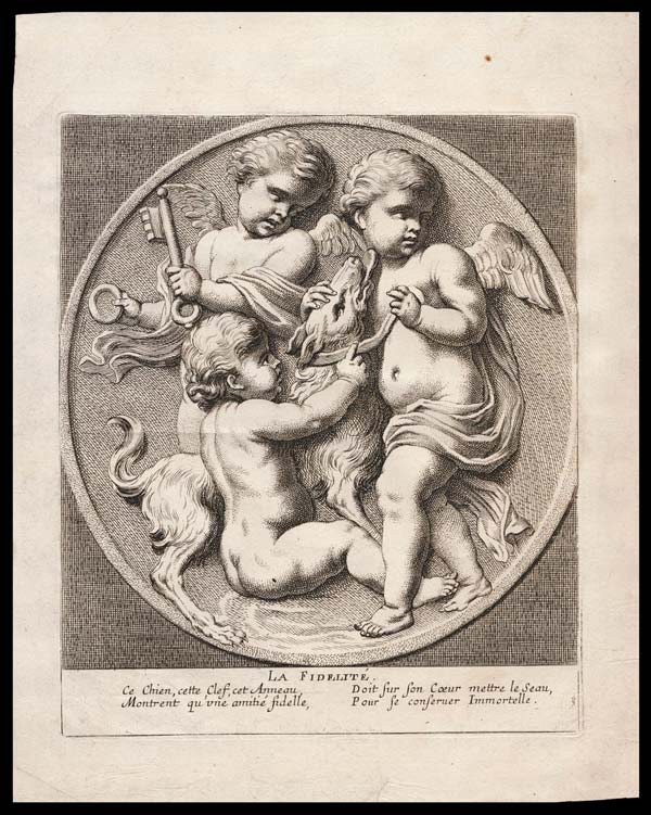 stampa antica fidelite testelin