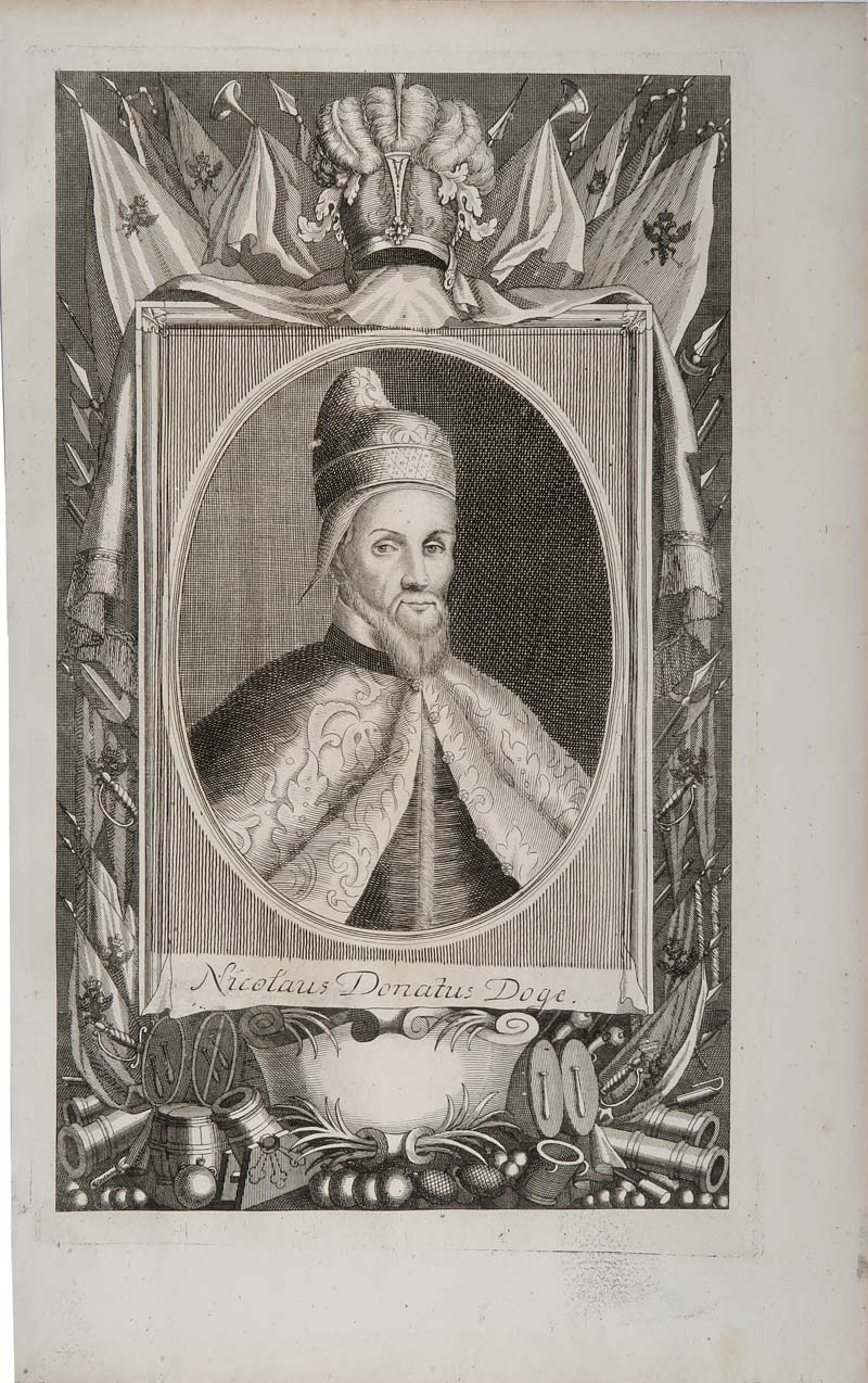 stampa antica ritratto nicolaus donatus stampa antica nicolaus donatus