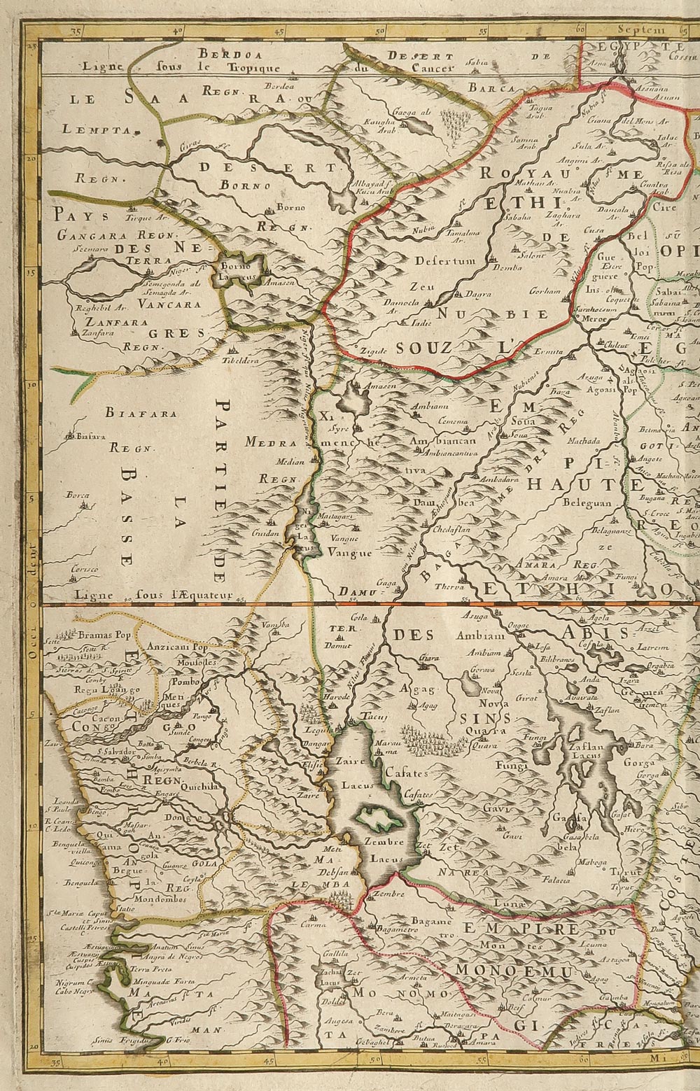 carta geografica ethiopie sanson carta geografica ethiopie sanson