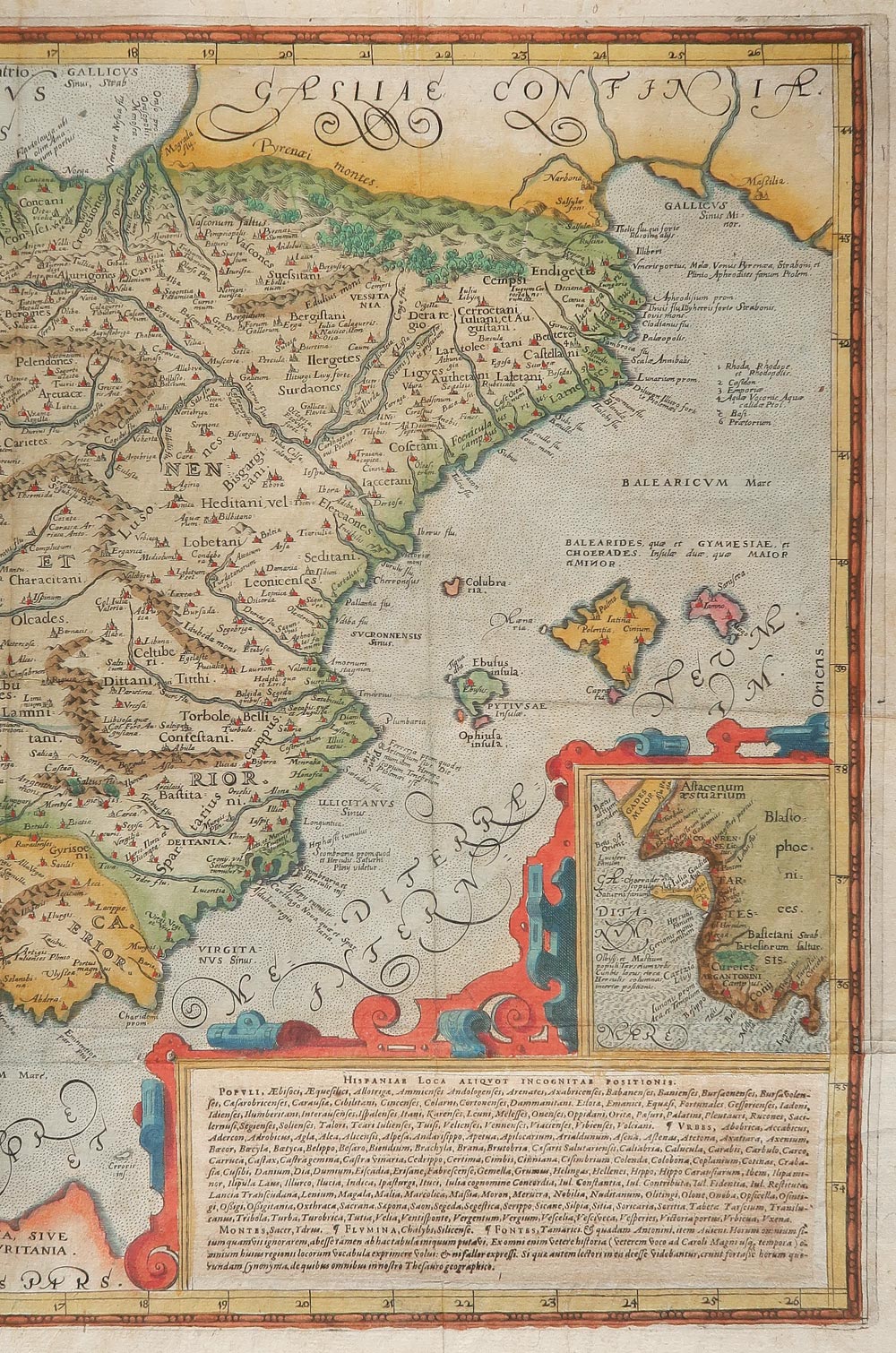 carta geografica hispaniae veteris descriptio schott ortelius carta geografica hispaniae veteris descriptio schott