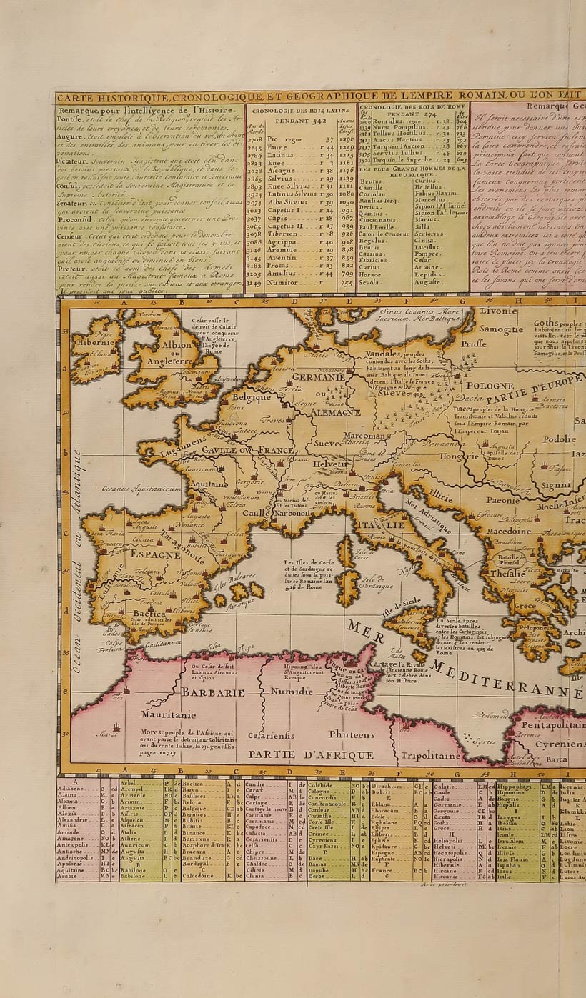 carta geografica antica impero romano chatelain carta geografica impero romano chatelain