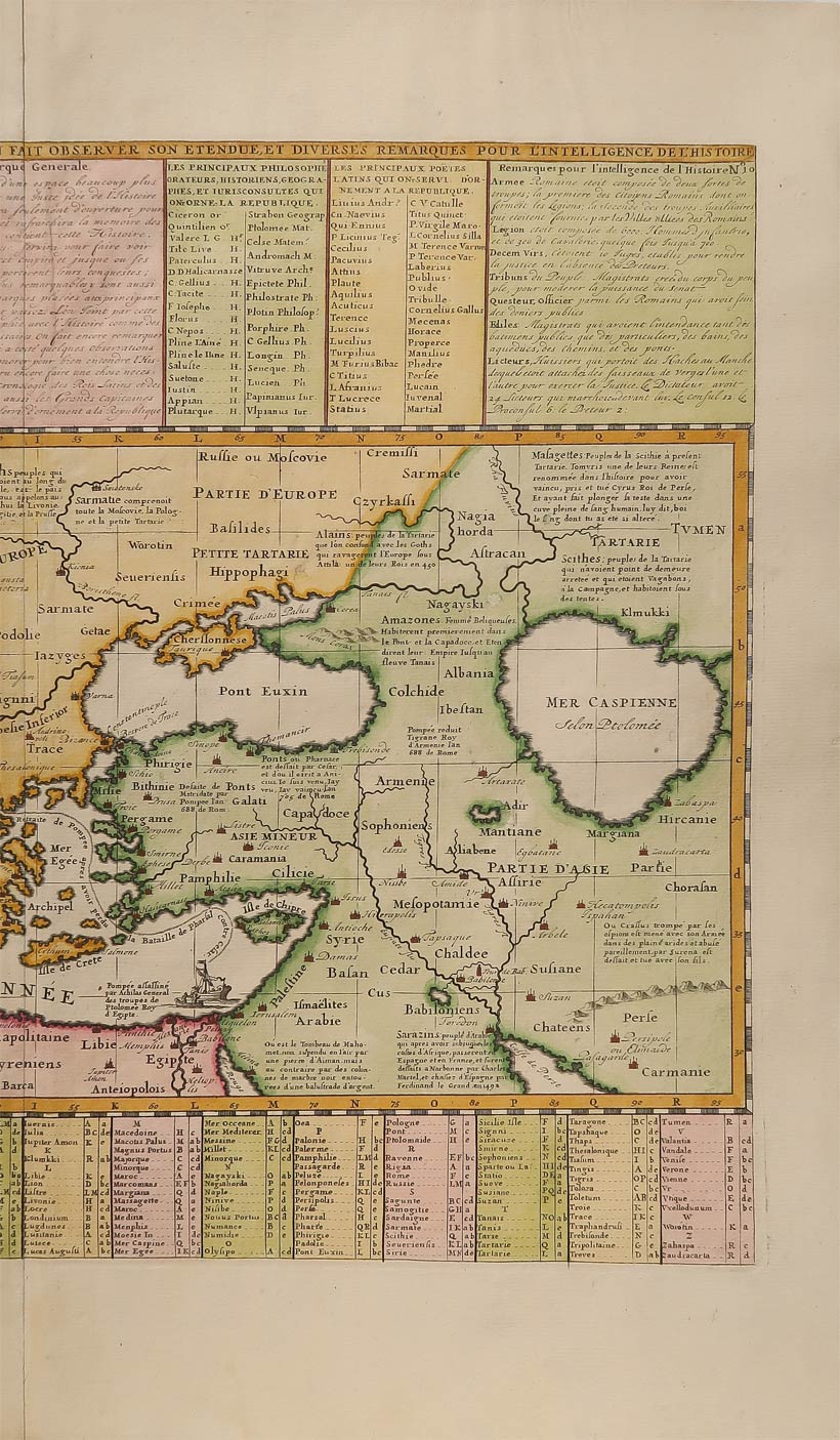 carta geografica antica impero romano chatelain carta geografica impero romano chatelain