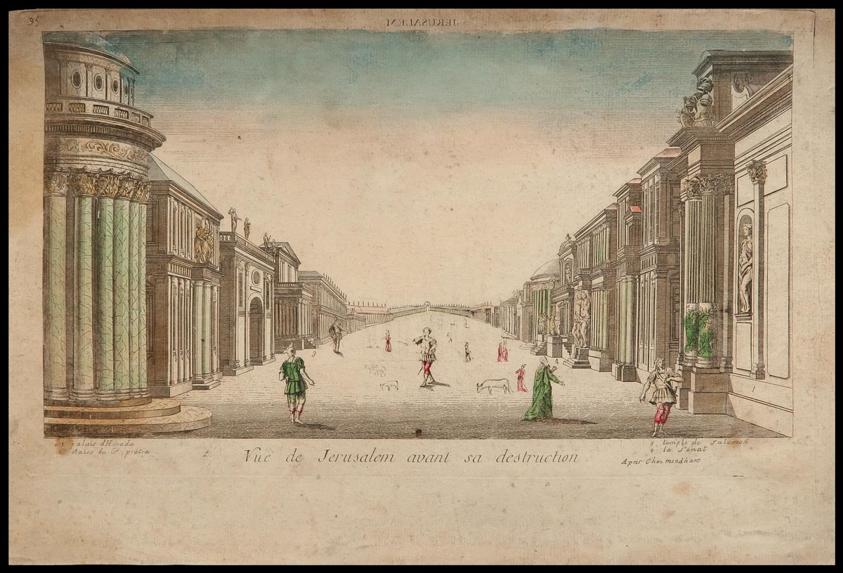 stampa antica gerusalemme