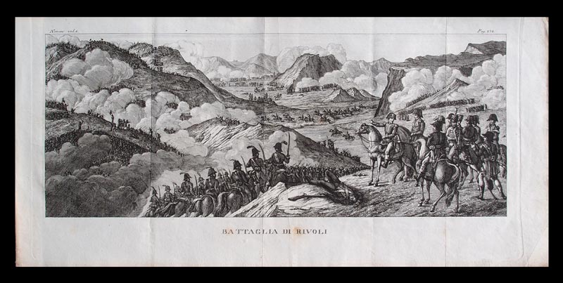 stampa antica battaglia rivoli