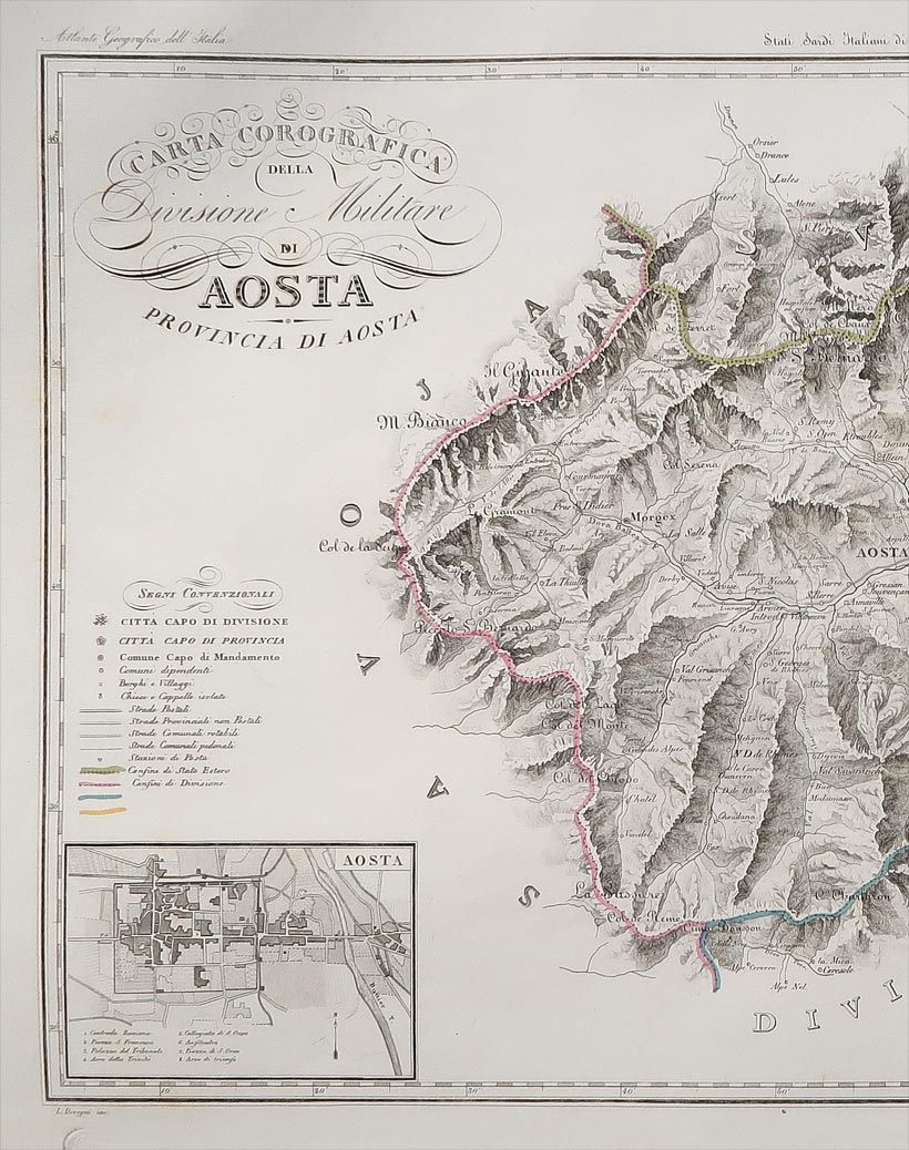 carta geografica aosta zuccagni
