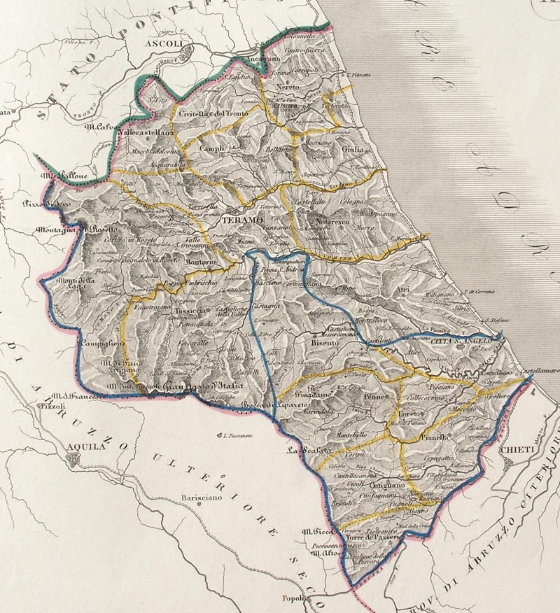 carta geografica abruzzo ulteriore zuccagni carta geografica abruzzo zuccagni