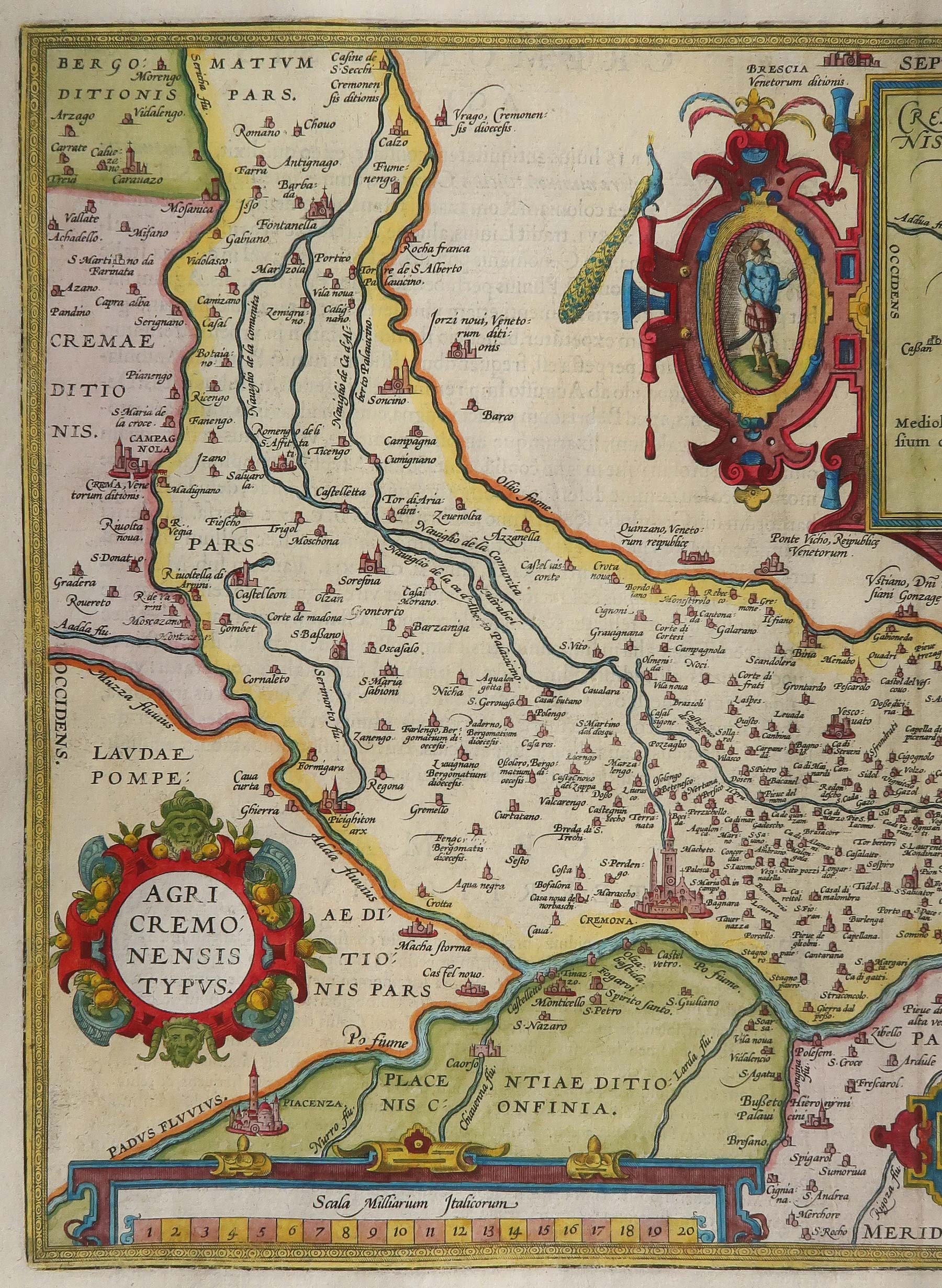 carta geografica antica cremonese ortelio carta geografica cremonese ortelio