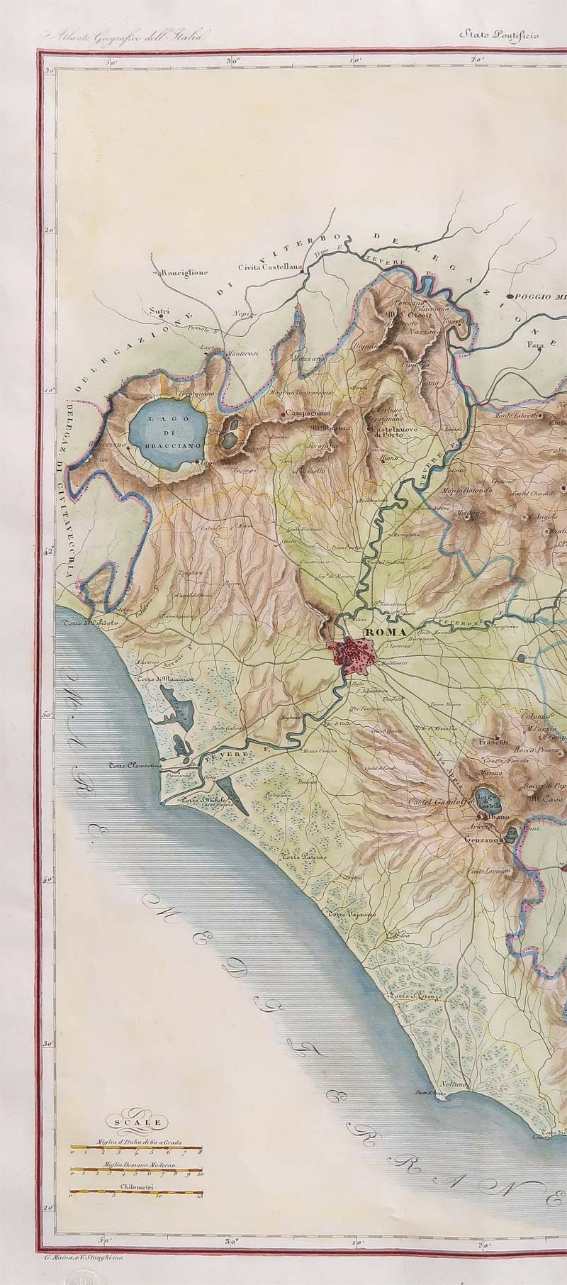 carta geografica antica comarca roma carta geografica comarca roma
