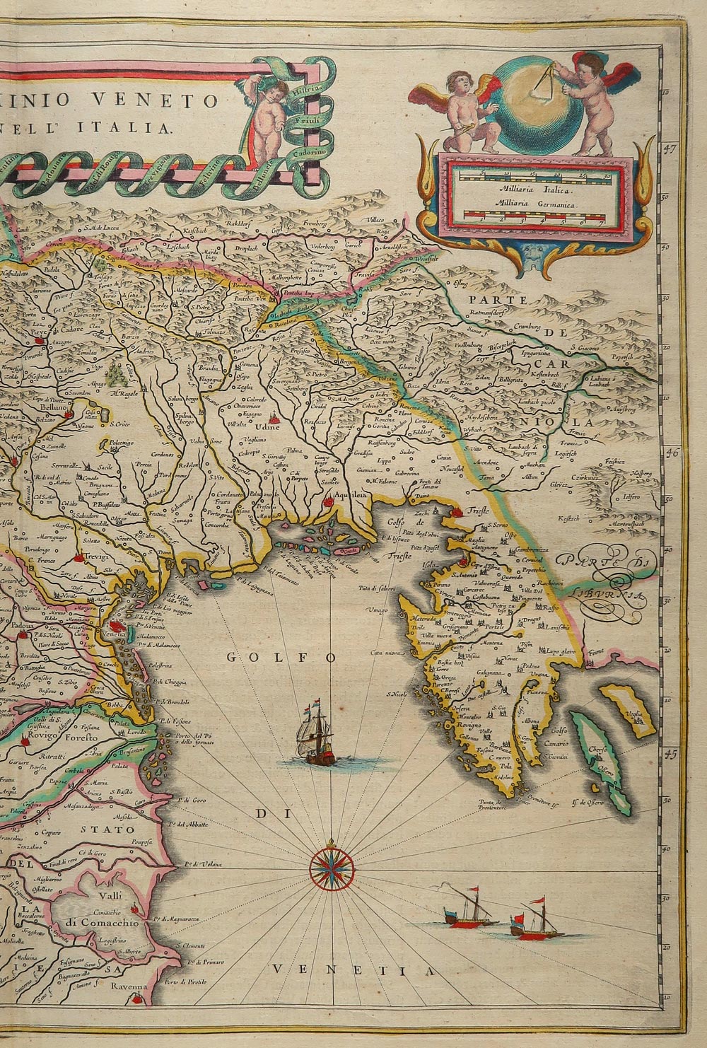 carta geografica antica dominio veneto joan blaeu carta geografica dominio veneto joan blaeu