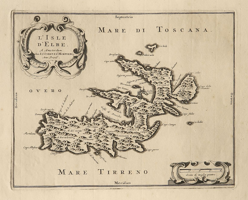 carta geografica elba mortier carta geografica elba covens mortier