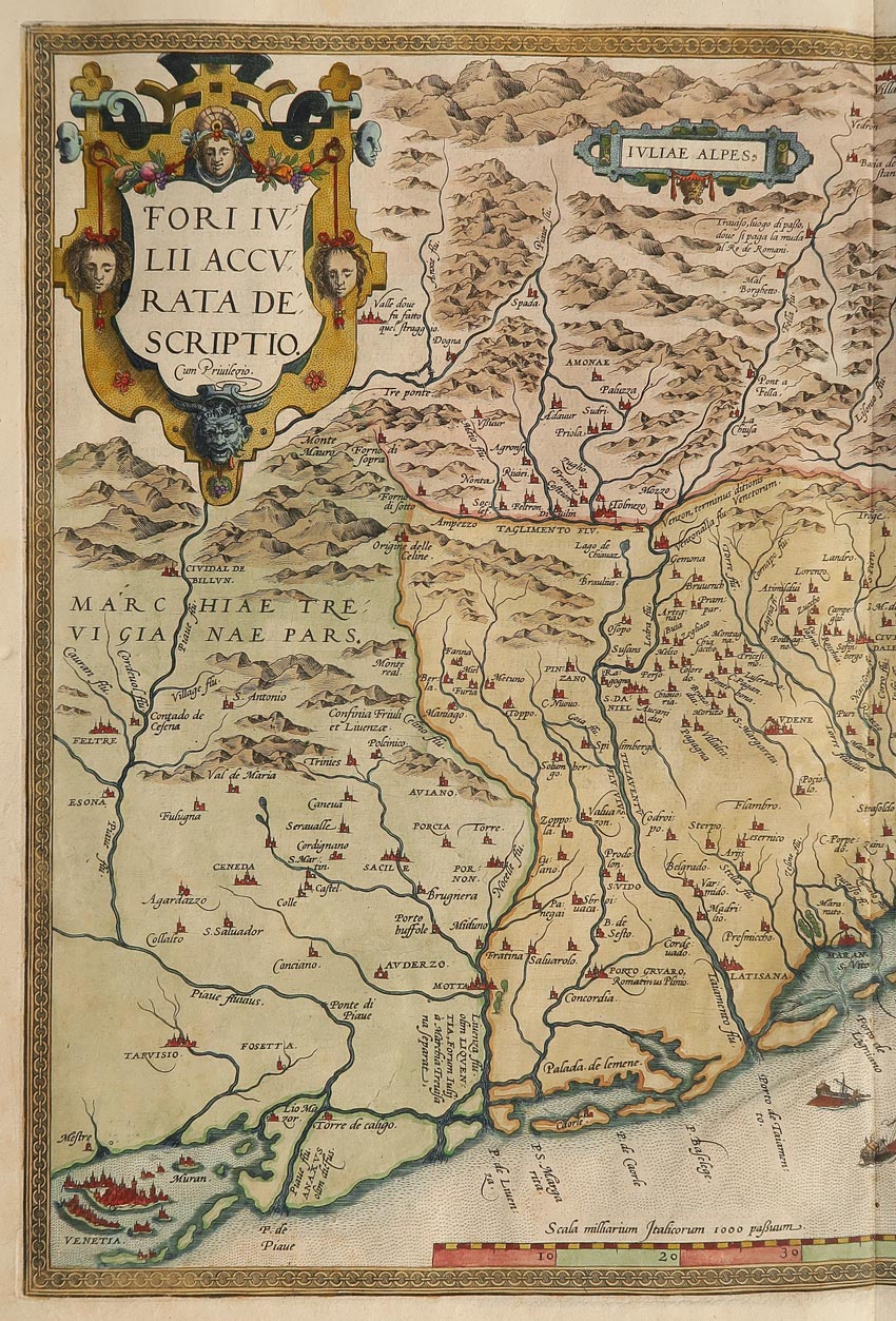 carta geografica fori iulii accurata descriptio carta geografica fori iulii accurata descriptio ortelio