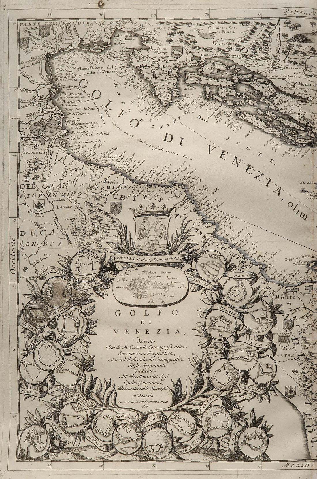 carta geografica antica golfo venezia coronelli carta geografica golfo venezia coronelli