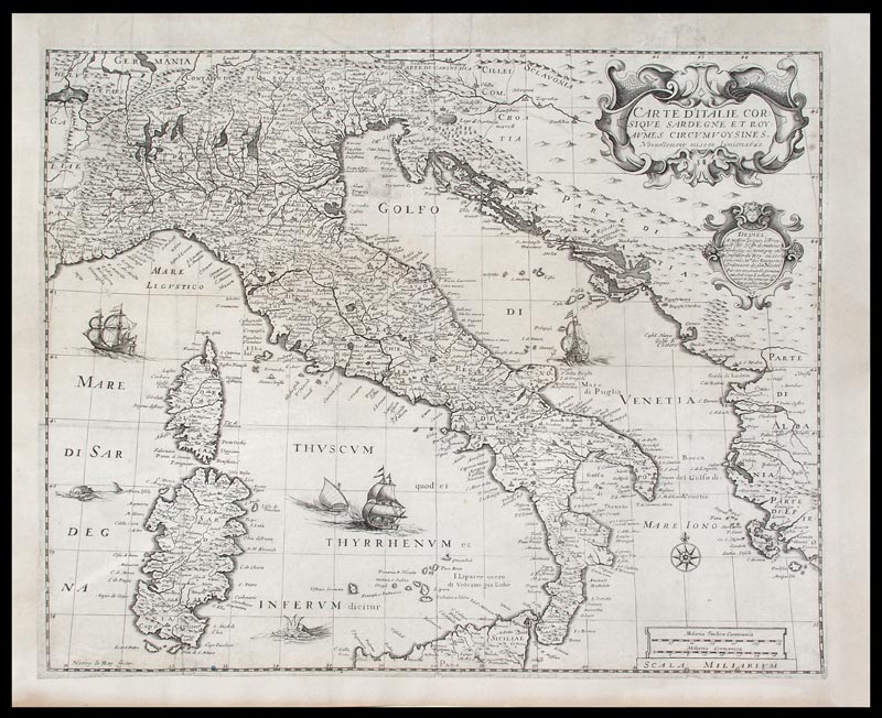 carta geografica antica italia lochom