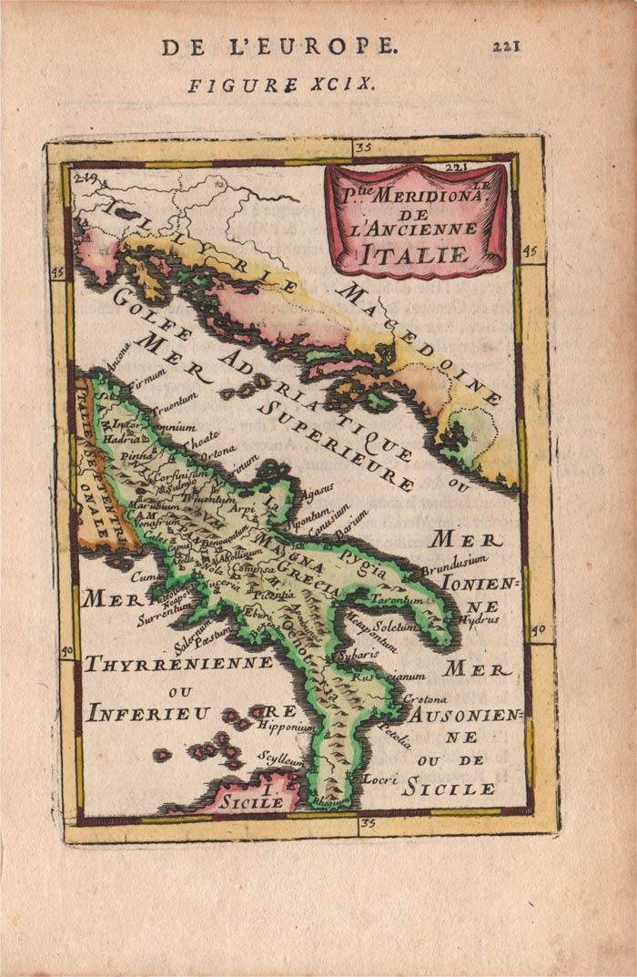 carta geografica italia meridionale mallet carta geografica italia meridionale mallet