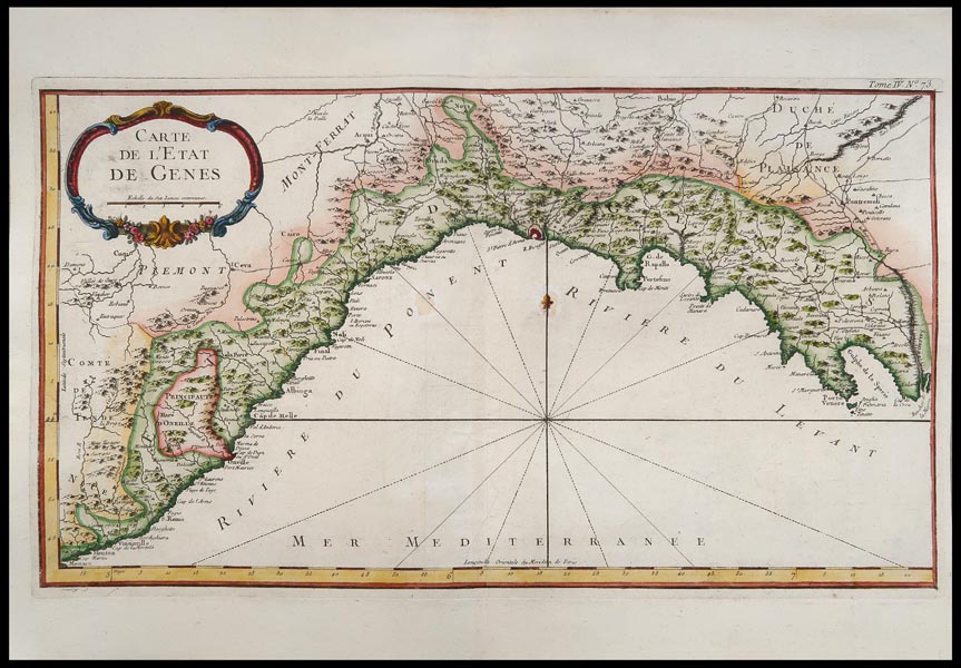 carta geografica antica liguria bellin