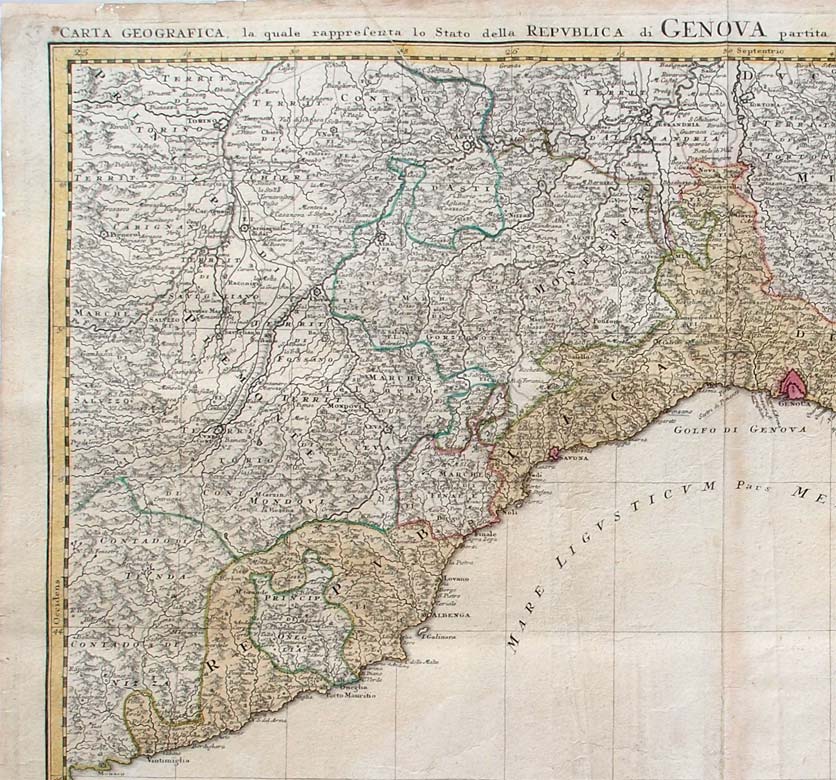 carta geografica antica liguria homann carta geografica liguria homann
