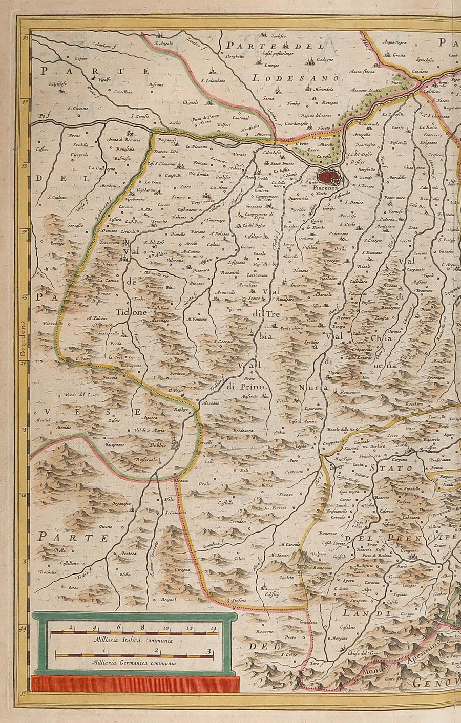 carta geografica ducato parma piacenza