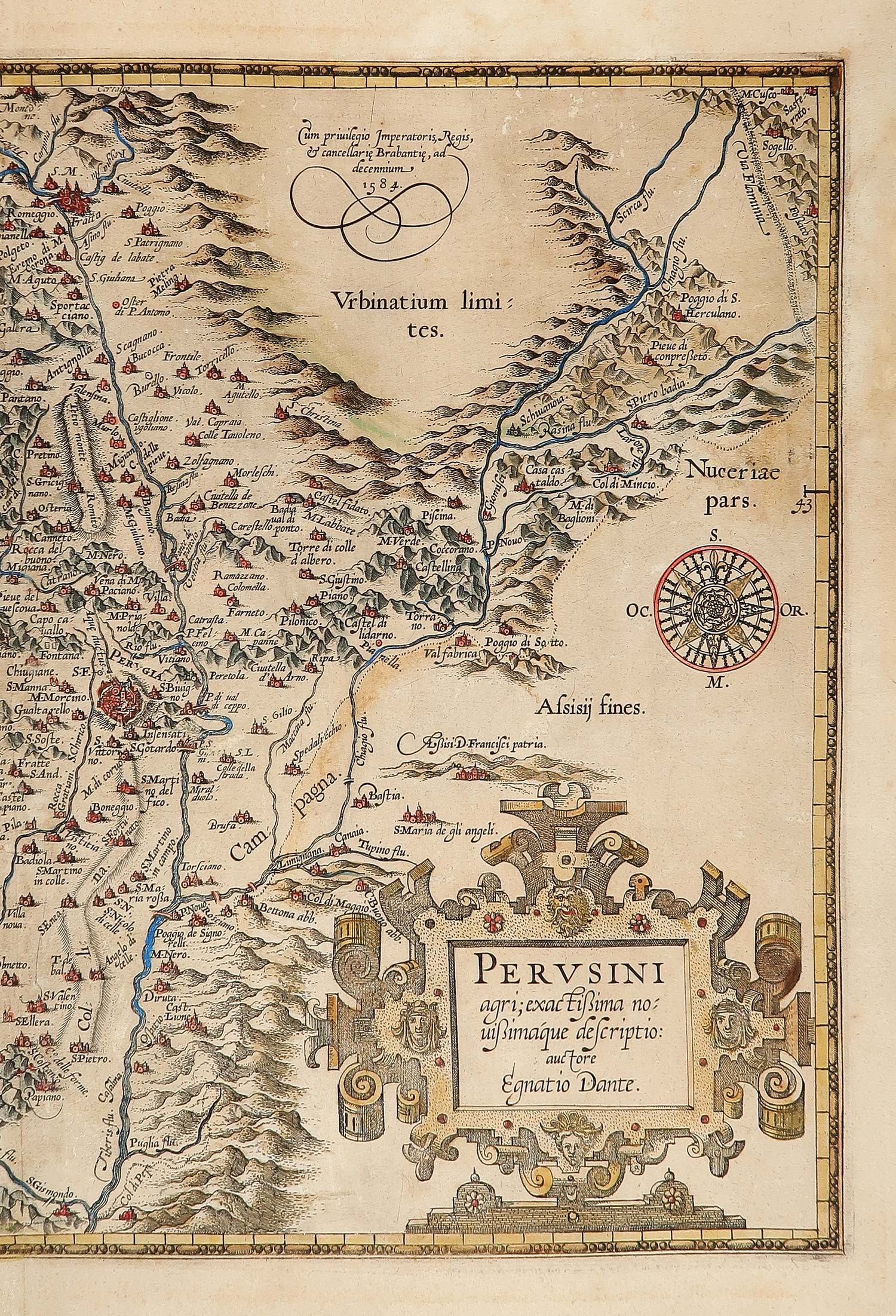 carta geografica antica perusini agri ortelio carta geografica perusini agri ortelio