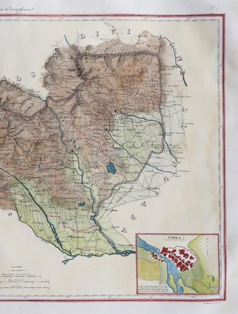 carta geografica biella ivrea