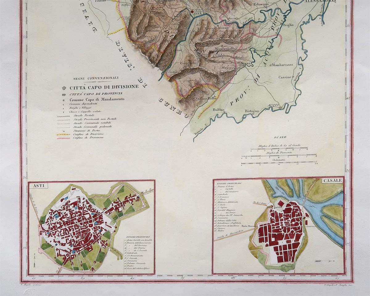 carta geografica asti casale zuccagni carta geografica asti casale