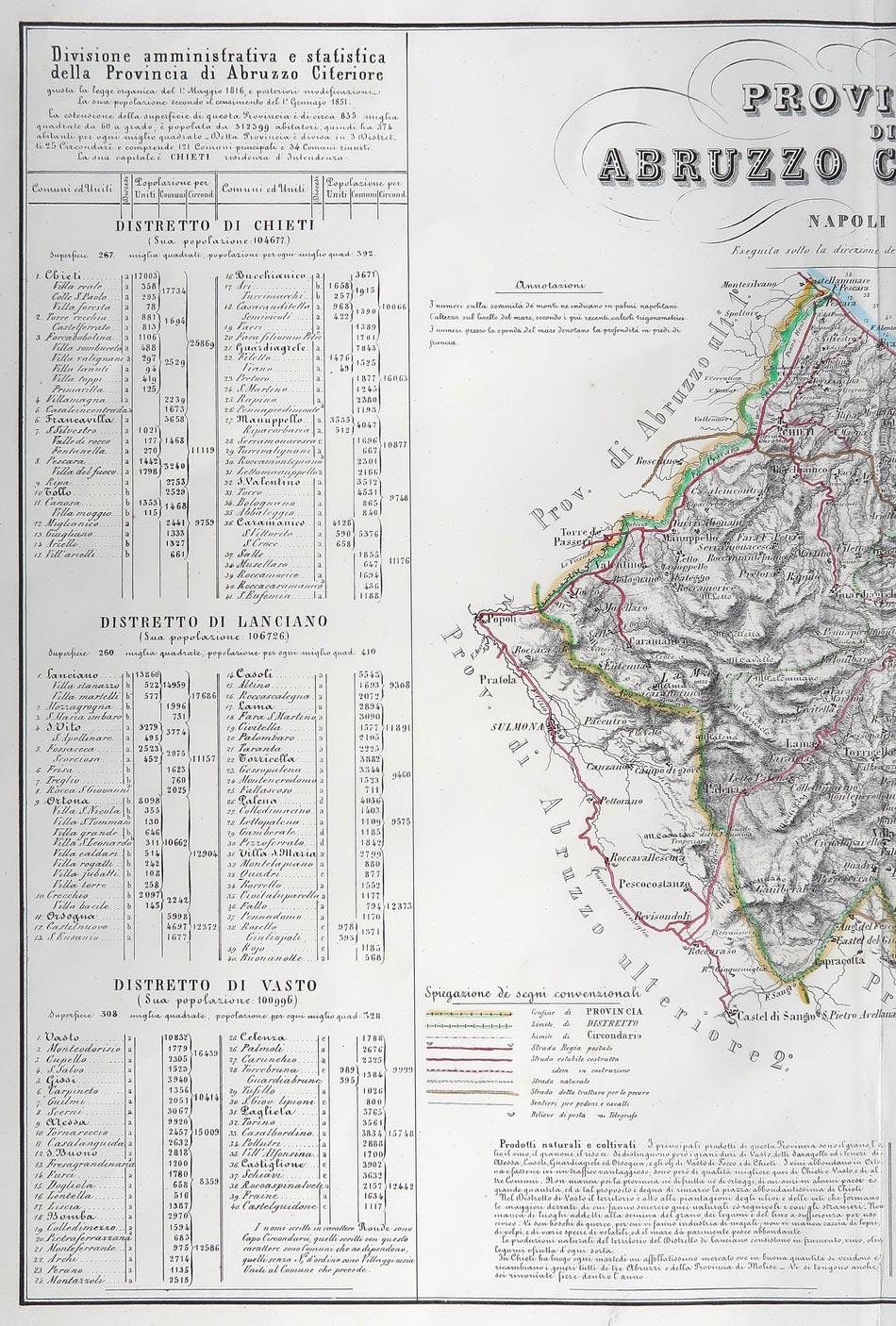 carta geografica provincia abruzzo citeriore carta geografica provincia abruzzo citeriore