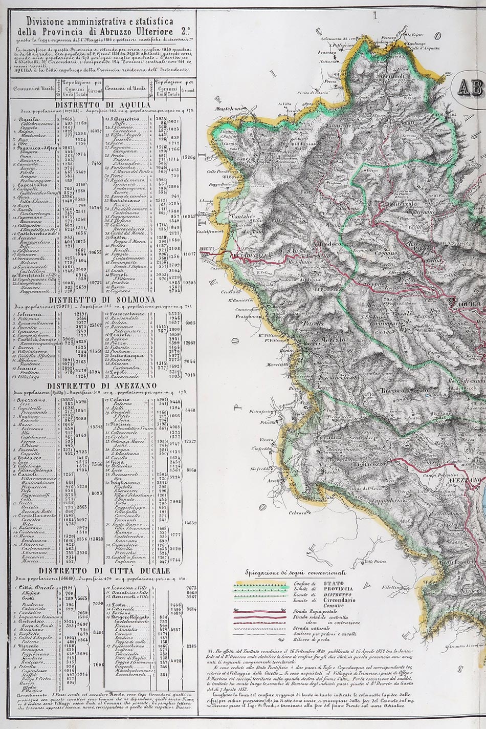 carta geografica provincia abruzzo ulteriore marzolla carta geografica provincia abruzzo ulteriore
