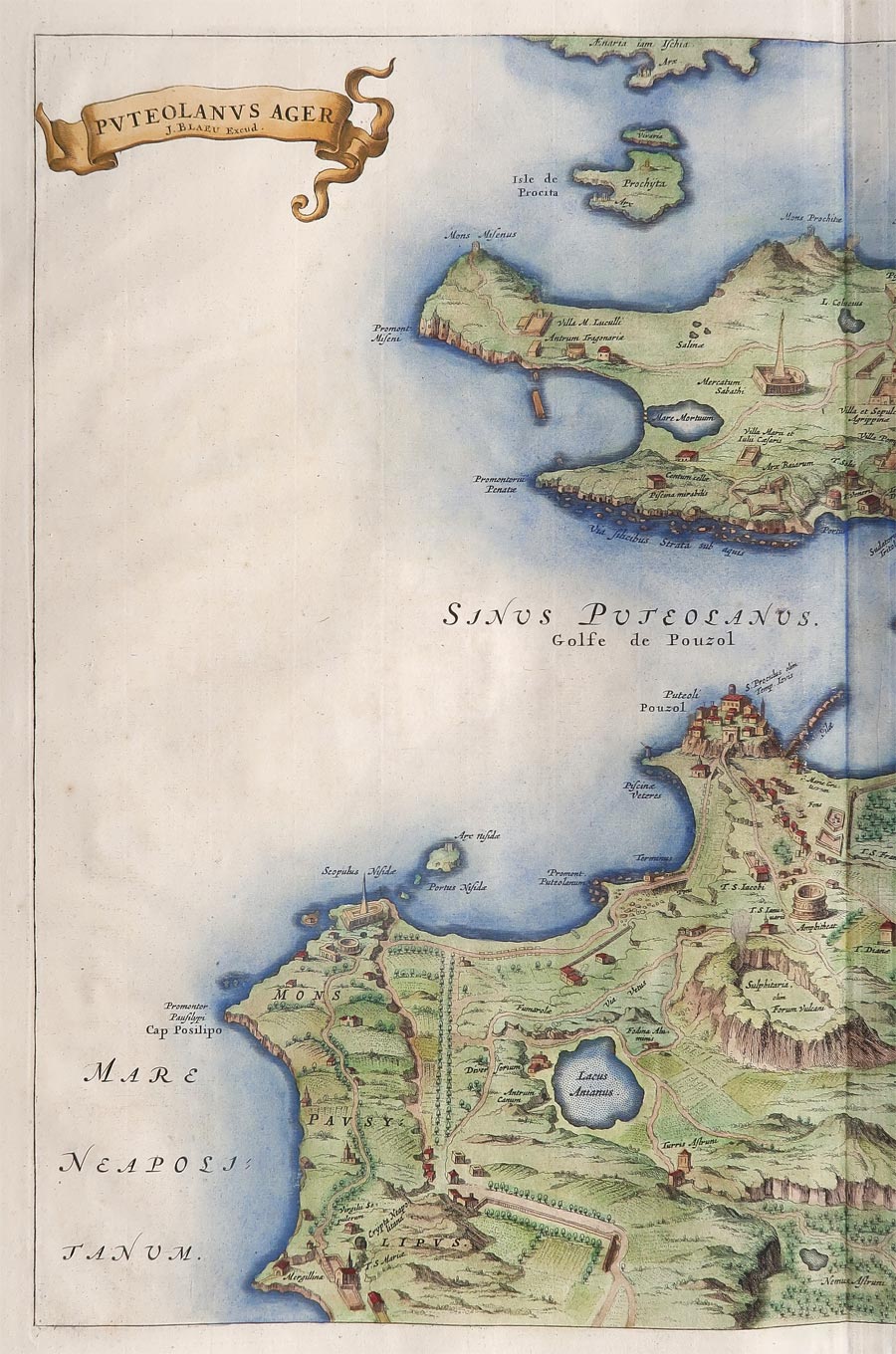 carta geografica puteolanus ager