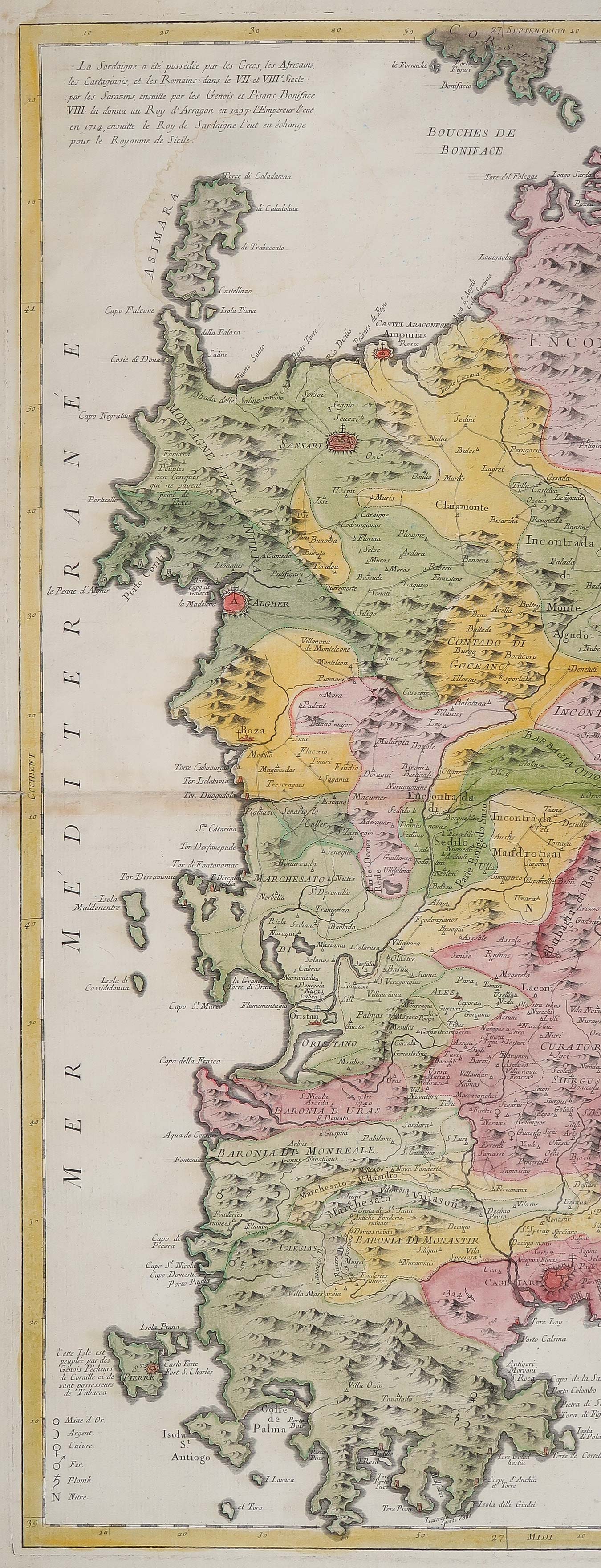 carta geografica royaume de sardaigne