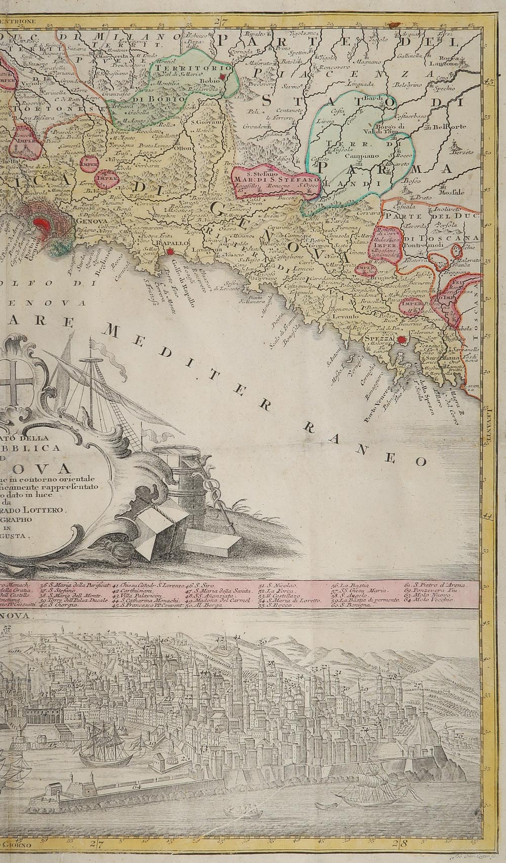 carta geografica repubblica genova lotter carta geografica repubblica genova