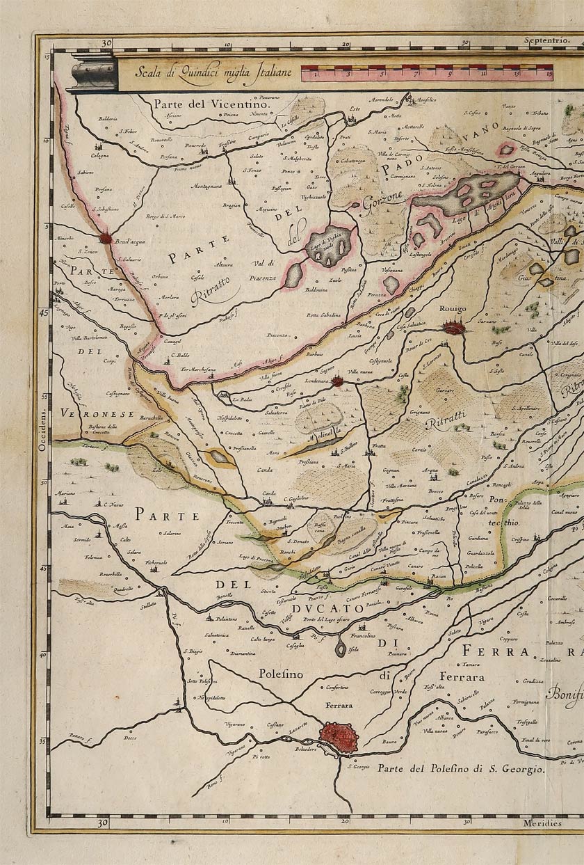 carta geografica rovigo blaeu