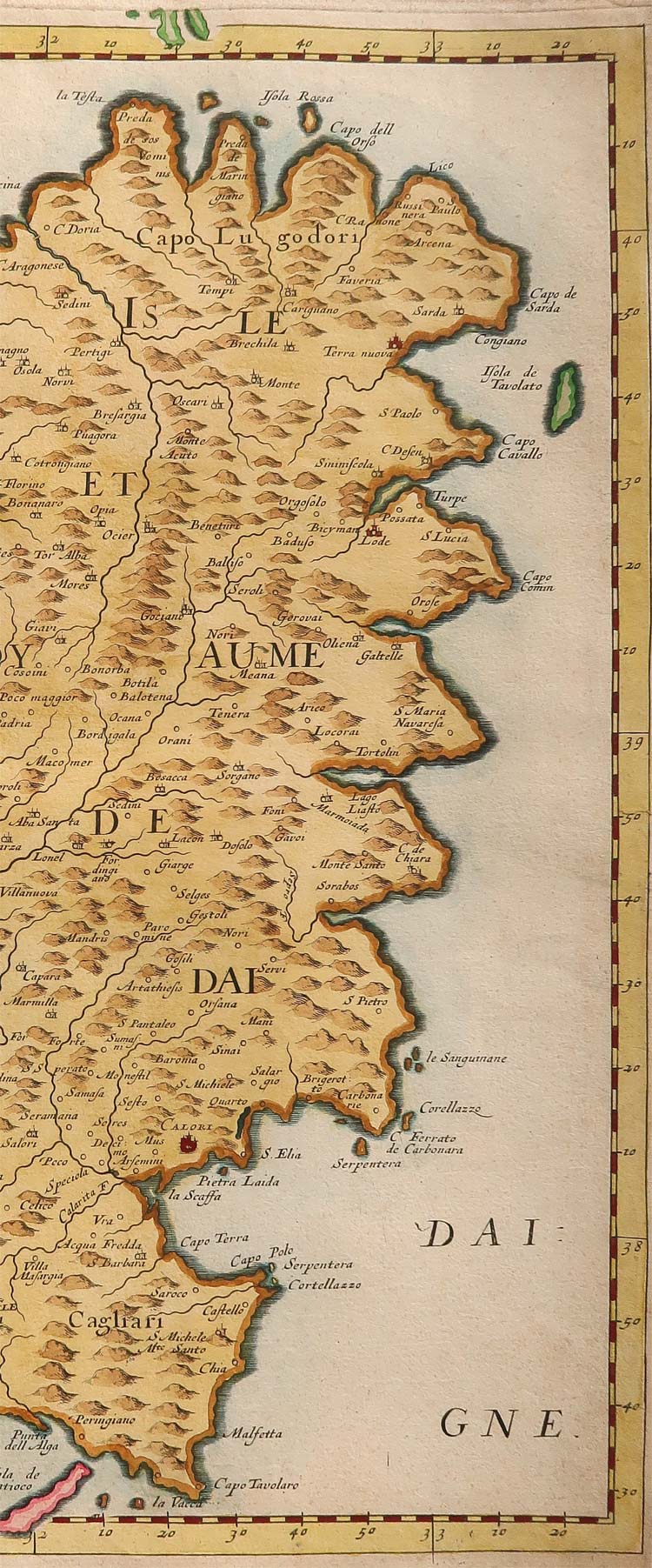 carta geografica sardegna sanson carta geografica sardegna sanson