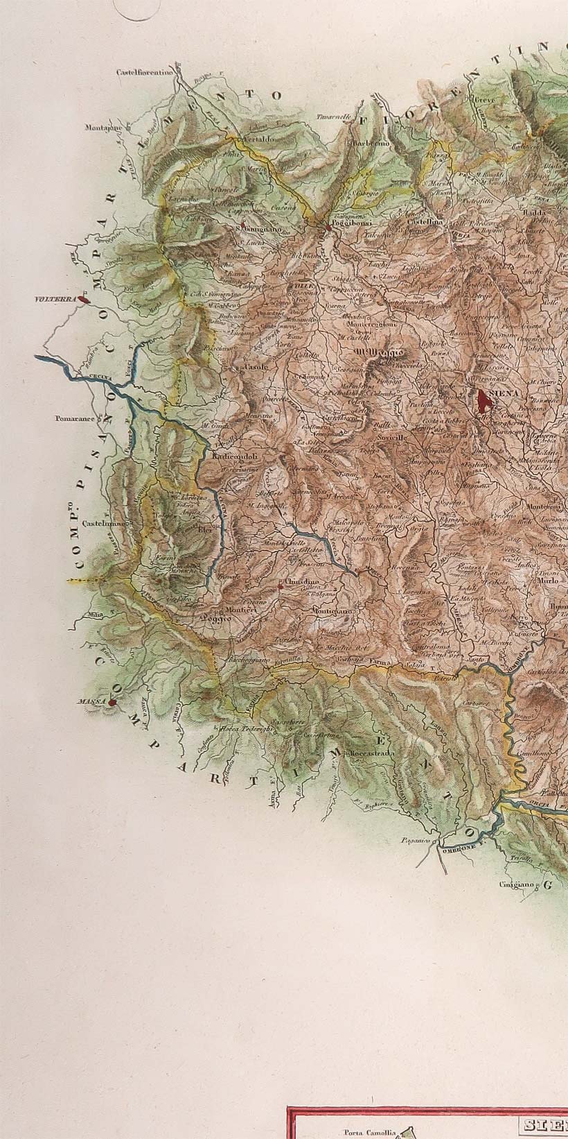 carta geografica senese zuccagni carta geografica senese