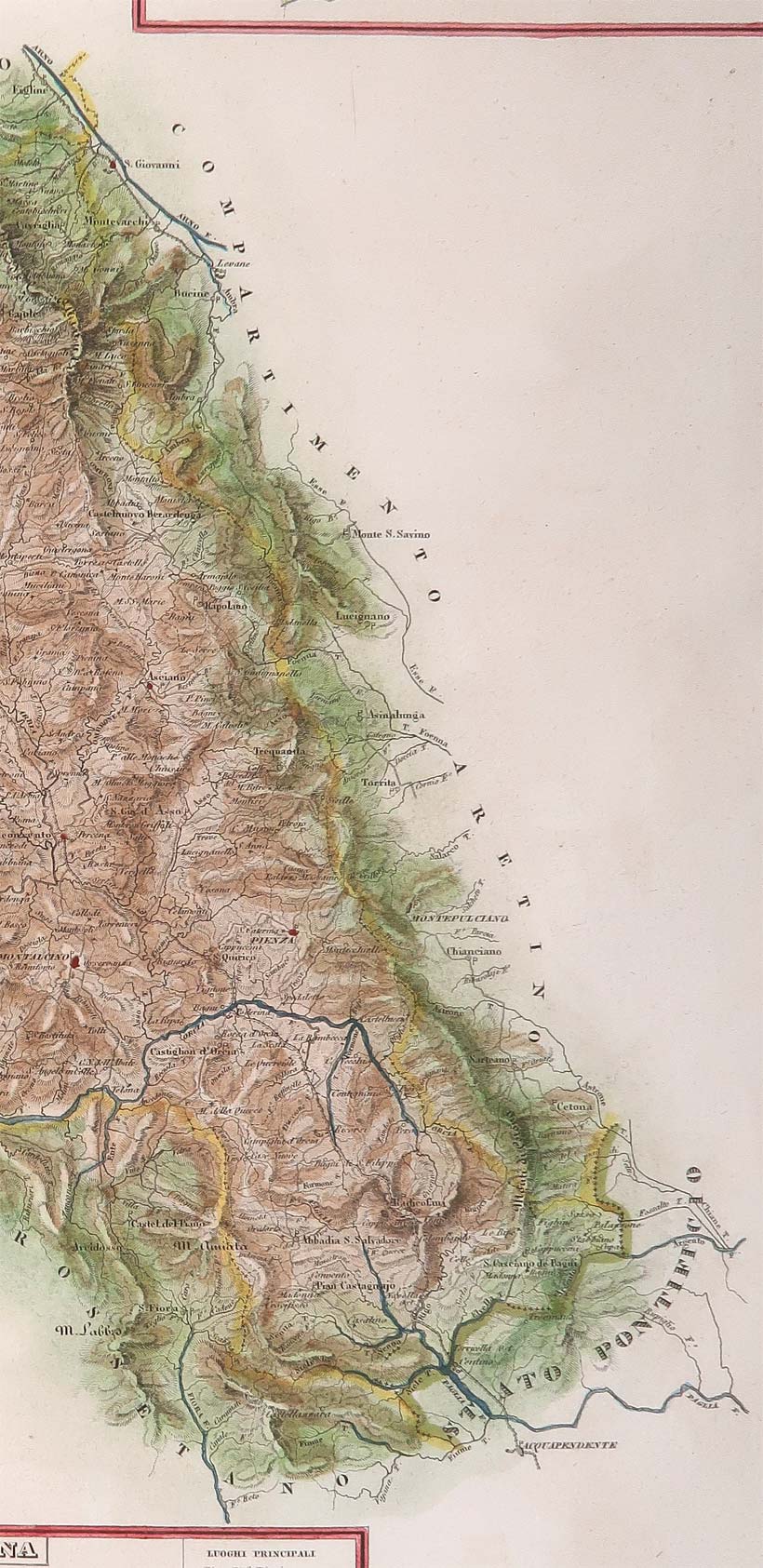 carta geografica senese zuccagni carta geografica senese