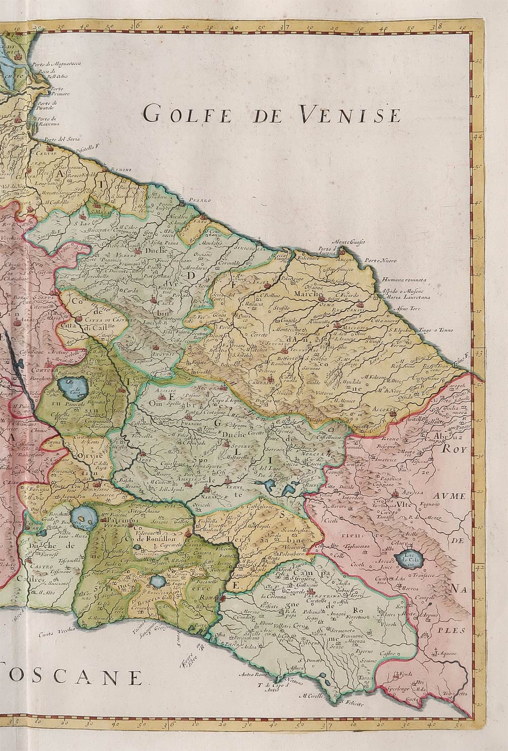 carta geografica stato chiesa