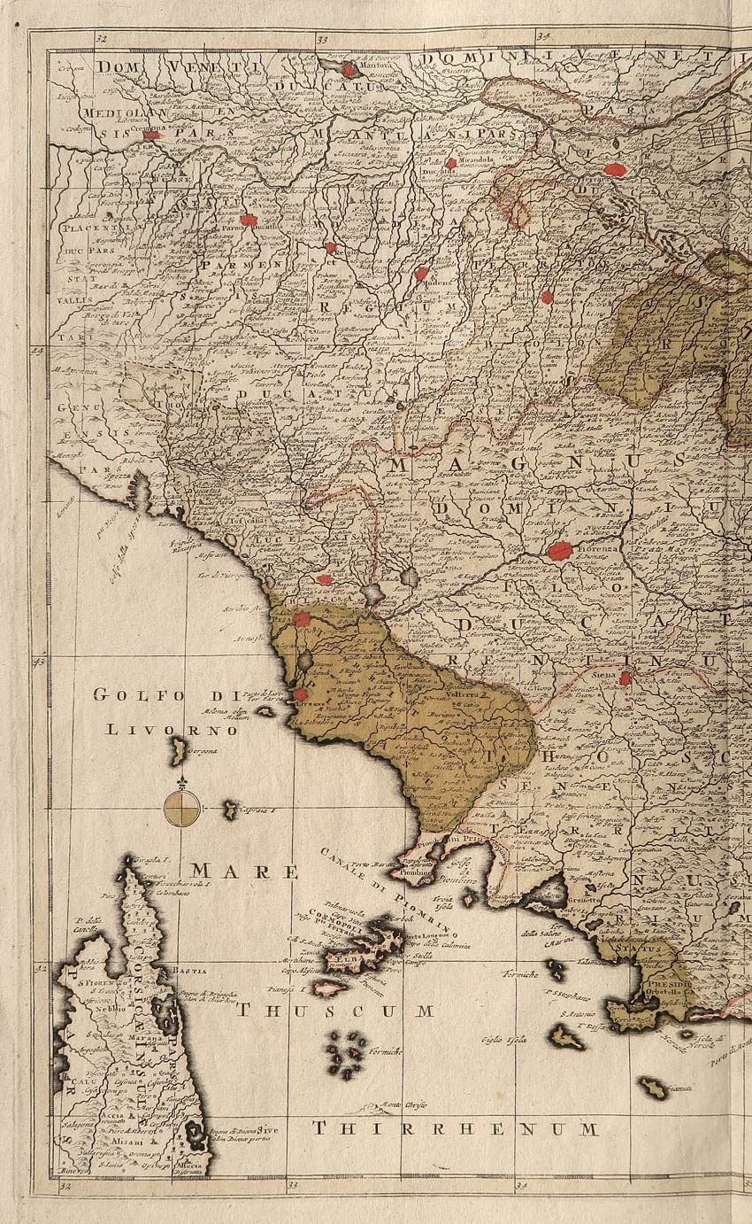 carta geografica stato chiesa schenk
