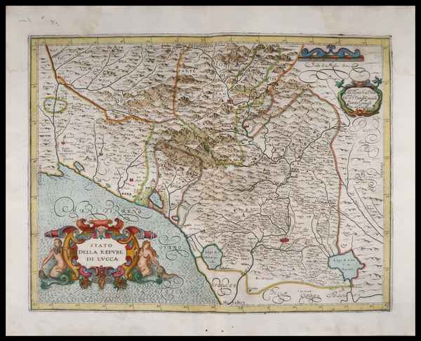 carta geografica stato lucca magini