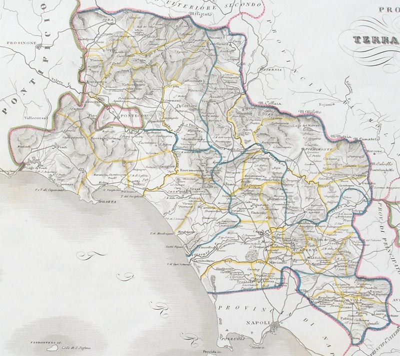 carta geografica provincia terra lavoro zuccagni