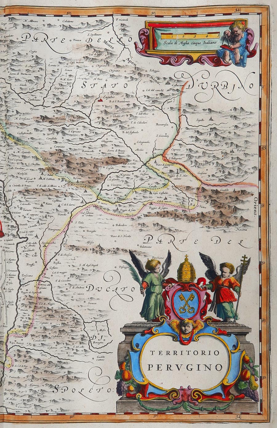carta geografica antica territorio perugino blaeu carta geografica territorio perugino blaeu