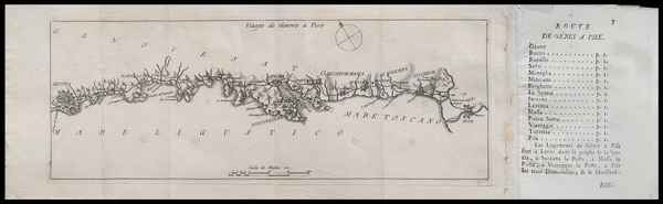 carta geografica viaggio genova pisa