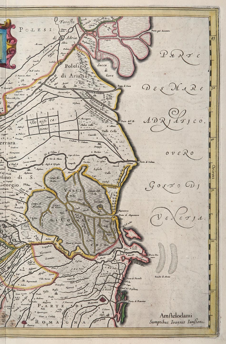 carta geografica ducatus ferrara jansson carta geografica ducatus ferrara