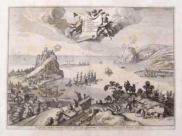 stampa antica lerici