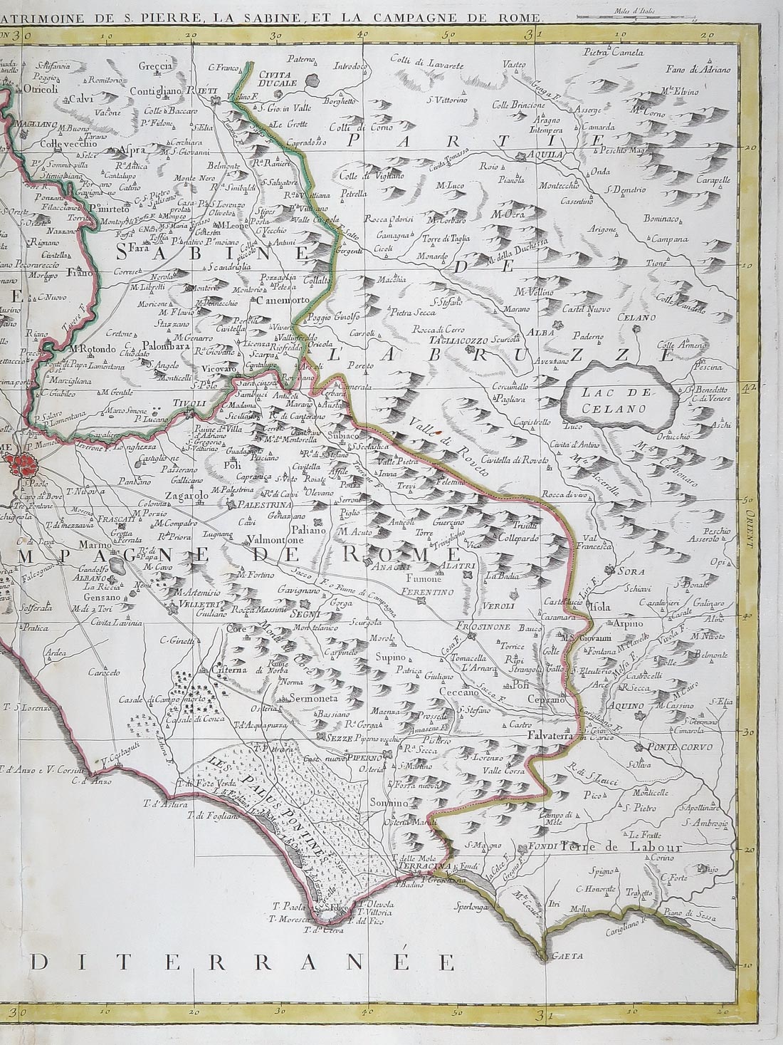 mappa nouvelle carte etat eglise santini nouvelle carte etat eglise santini