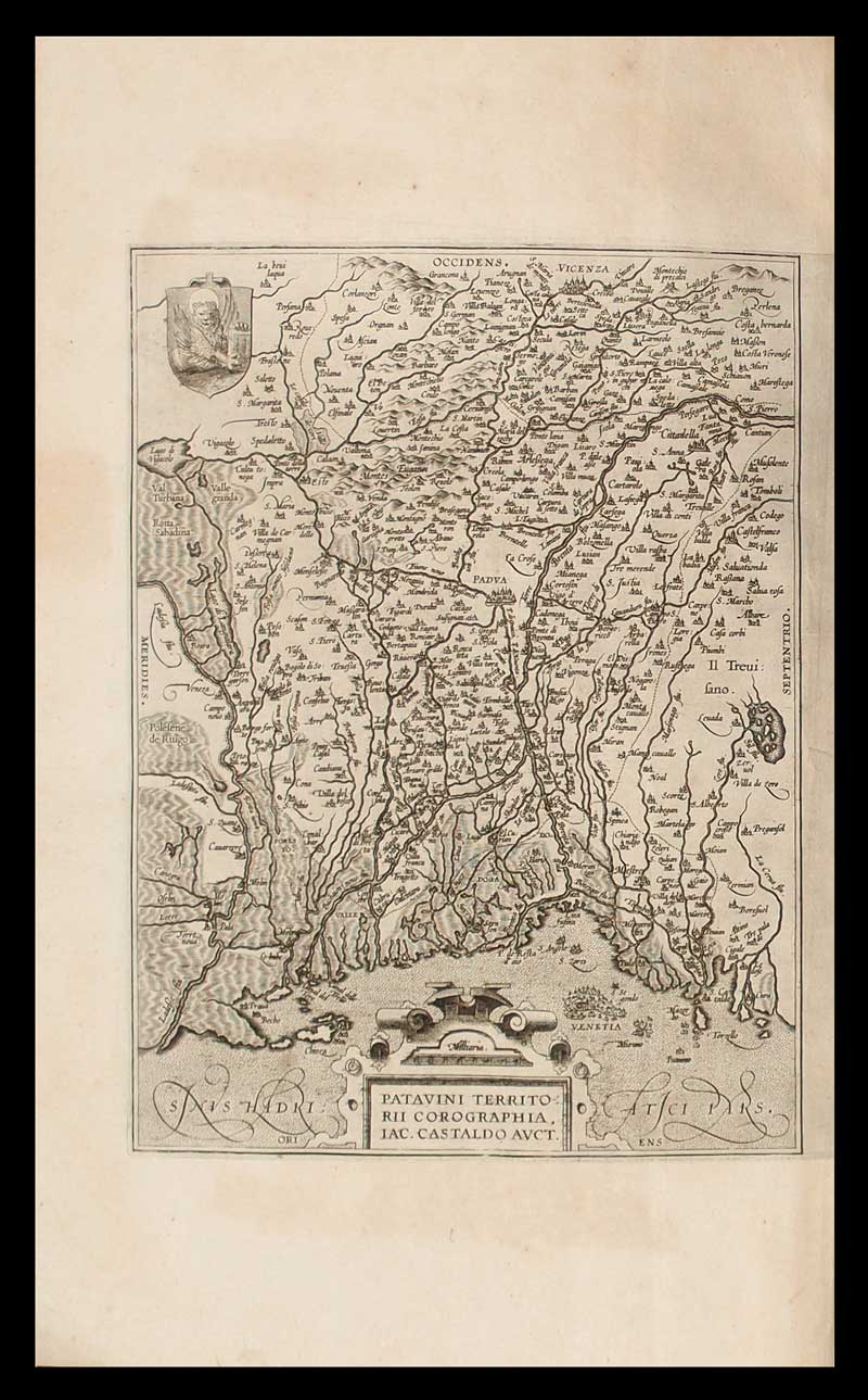 carta geografica padovano ortelio