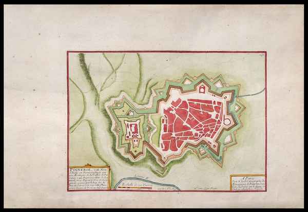 stampa antica pinerolo de fer