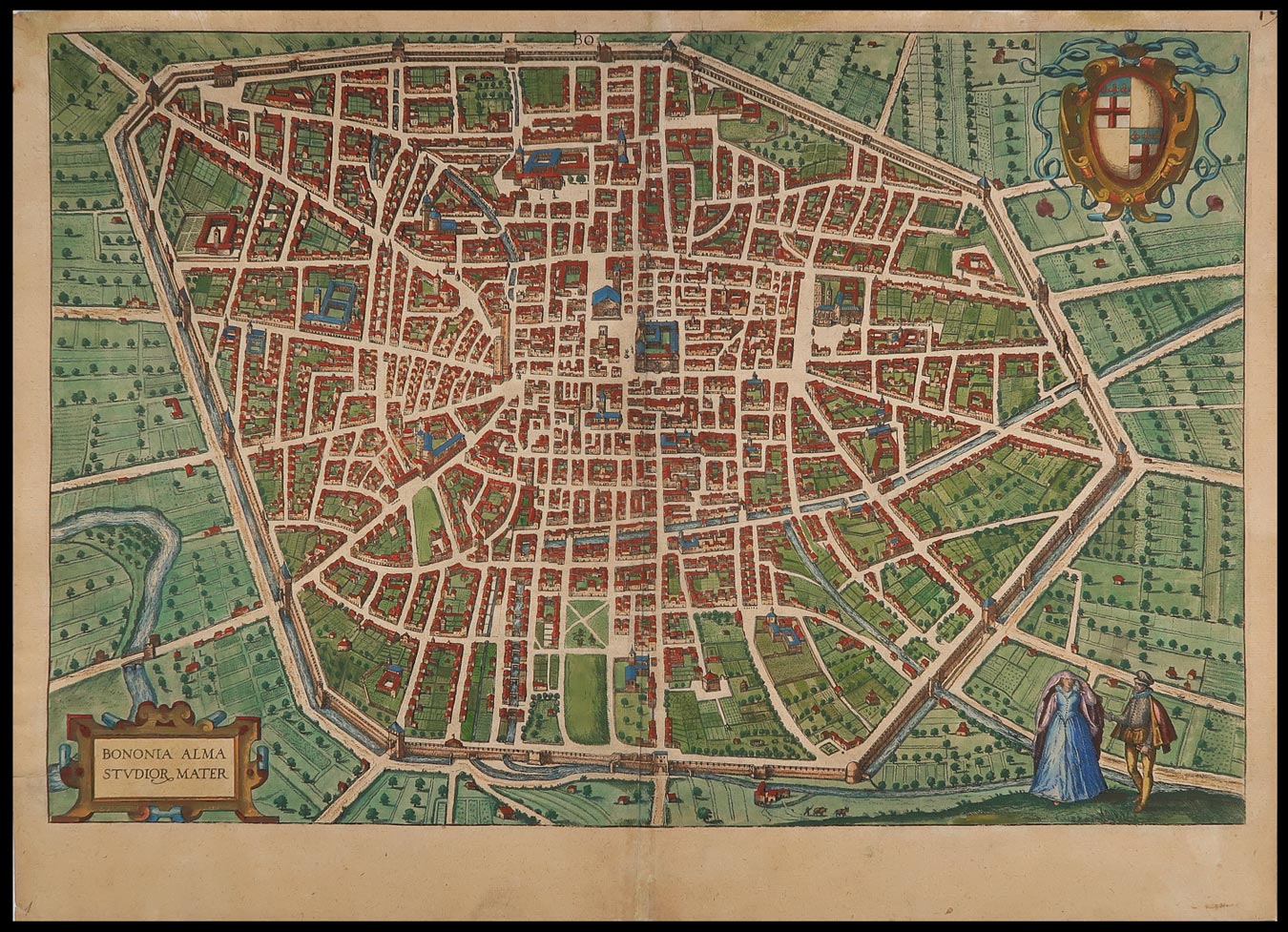 stampa bologna braun hogenberg